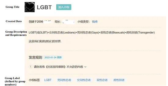 Douban LGBTQ+ Posts Analysic